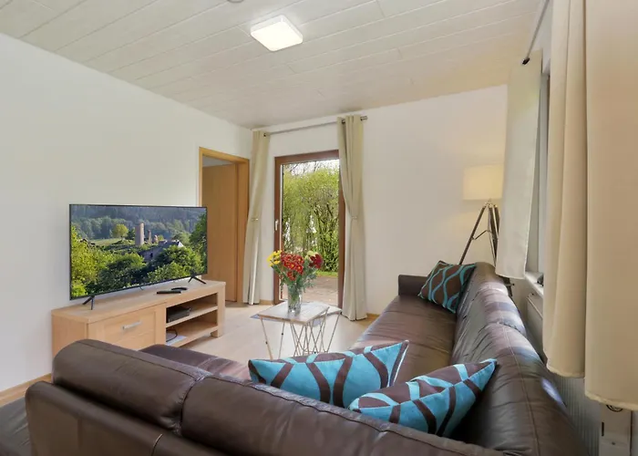 度假居 Waldfee Mit Eigener Sauna 基希海姆